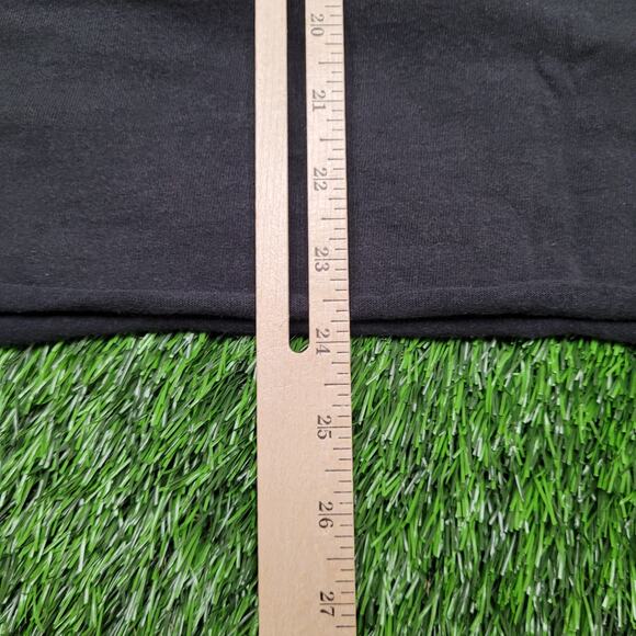 VTG 90s Native American Vaporwave T-Shirt Mens L Single Stitch Cropped Raw Hem - Picture 8 of 10